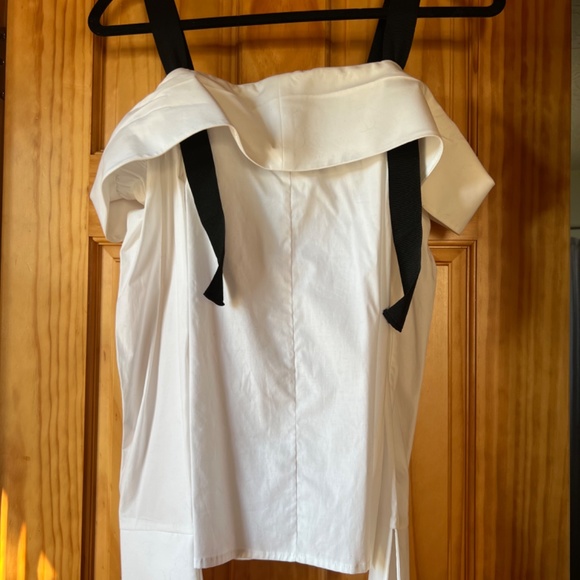 Mirimalist Off Shoulder White Blouse | NWT - Picture 4 of 5